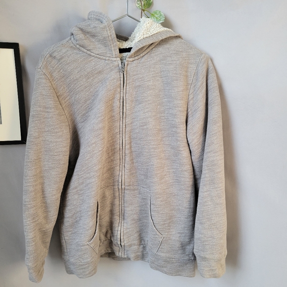 Old Navy Other - Old Navy Boys Kids Sherpa Zip Up Hoodie XL 14-16